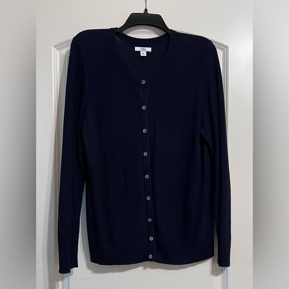 Blue Cardigan